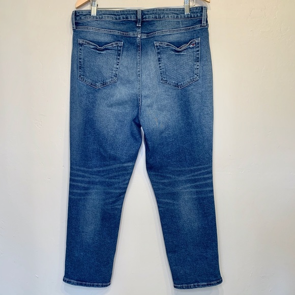 Tommy Hilfiger | High Rise Straight Ankle Cropped Capri Jeans - Picture 4 of 10